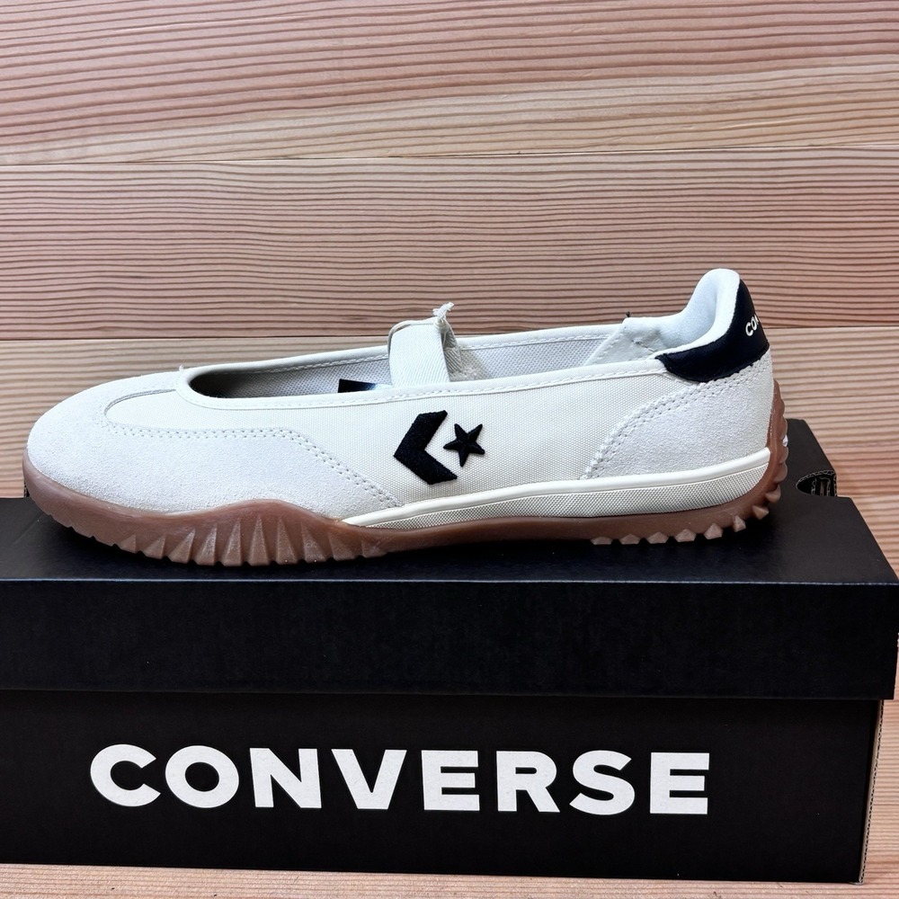 Converse Run Star Trainer Ballet Flat Slip Mary Jane Sneaker A16250C Woman Sz 10